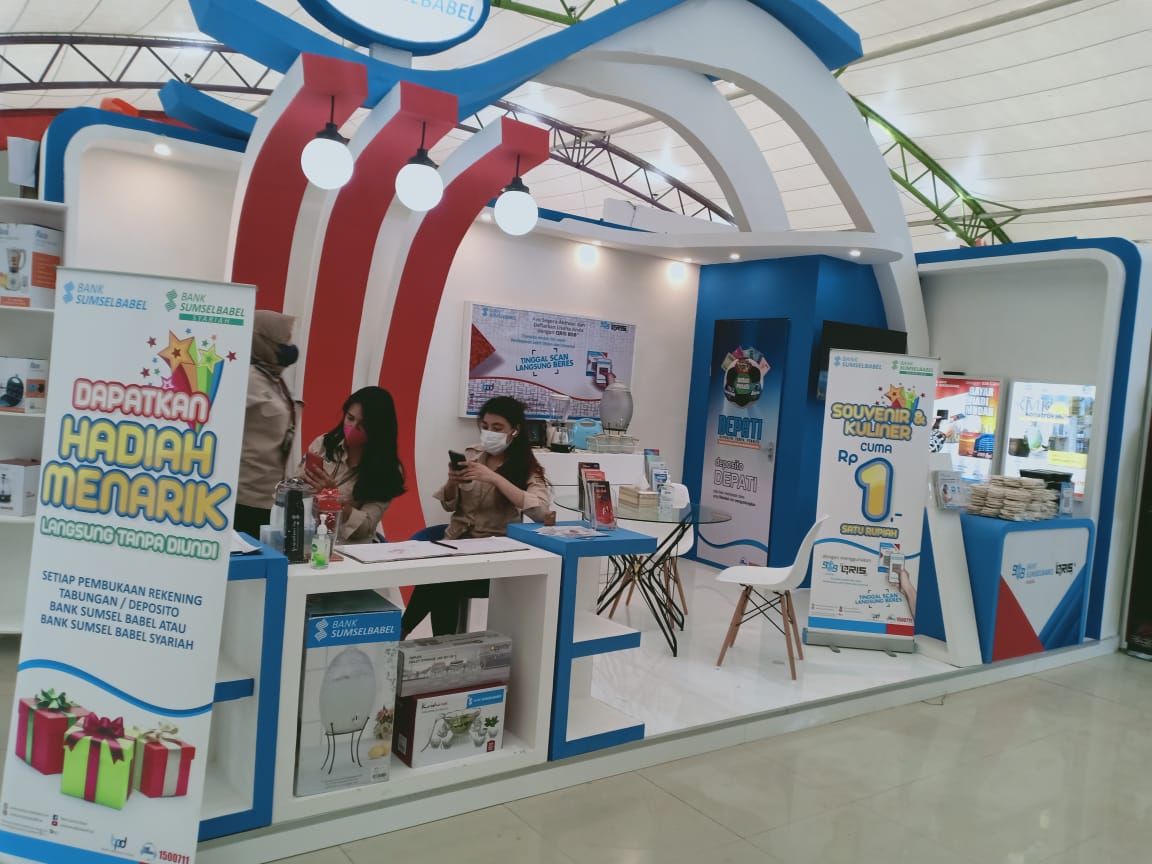 PROMO RP 1,-  BANK SUMSEL BABEL PADA  EVENT  SRIWIJAYA EXPO 2021